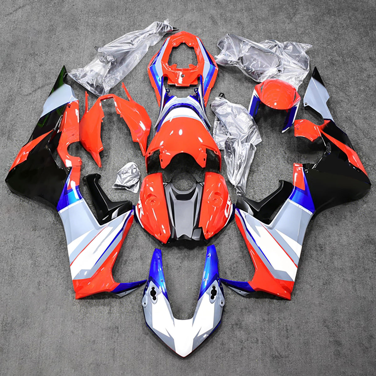 Amotopart 2017-2025 Honda CBR1000RR Red Fairing Kit