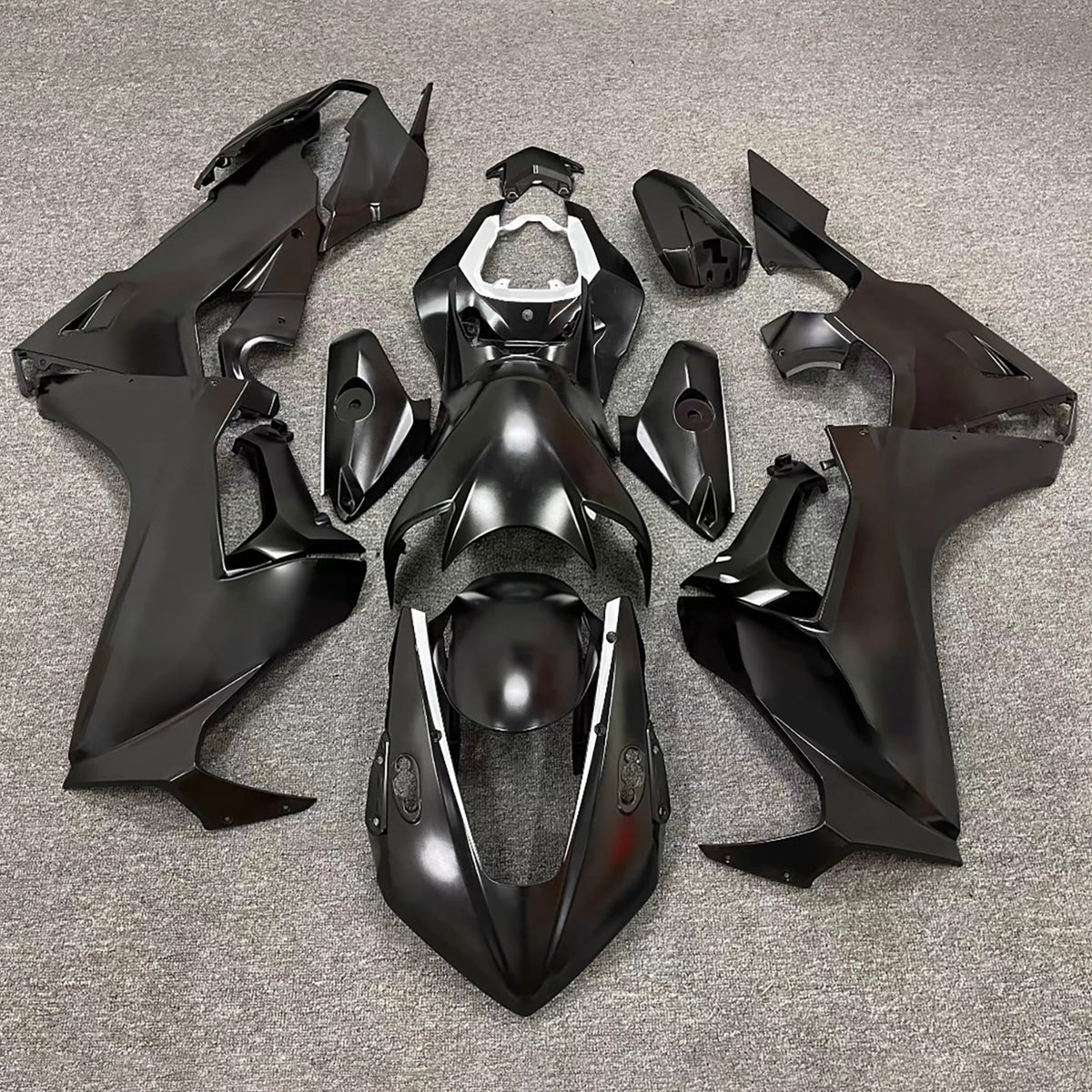 Amotopart 2017-2025 Honda CBR1000RR Black Gray Fairing Kit