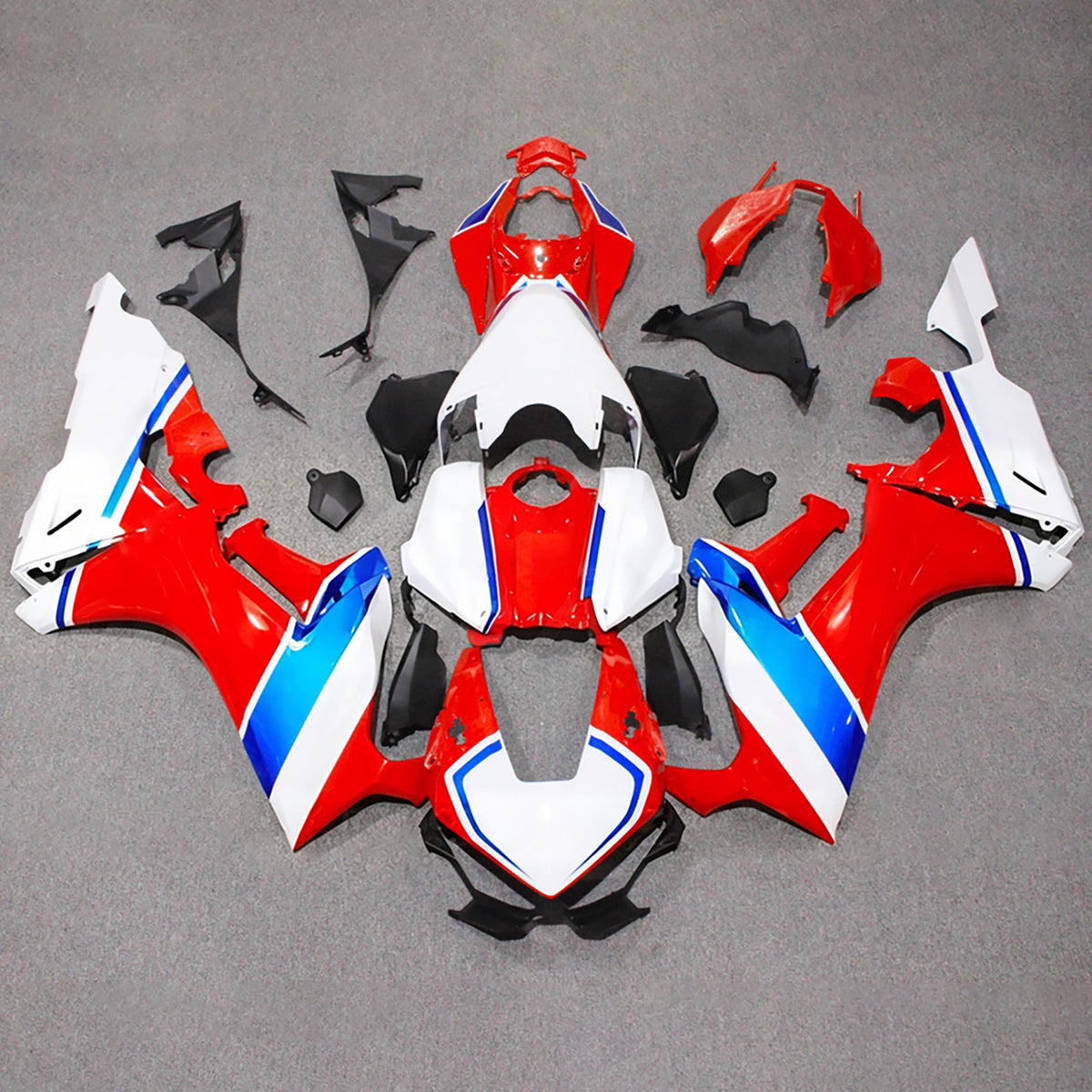 Amotopart 2017-2025 Honda CBR1000RR Red Black White Fairing Kit