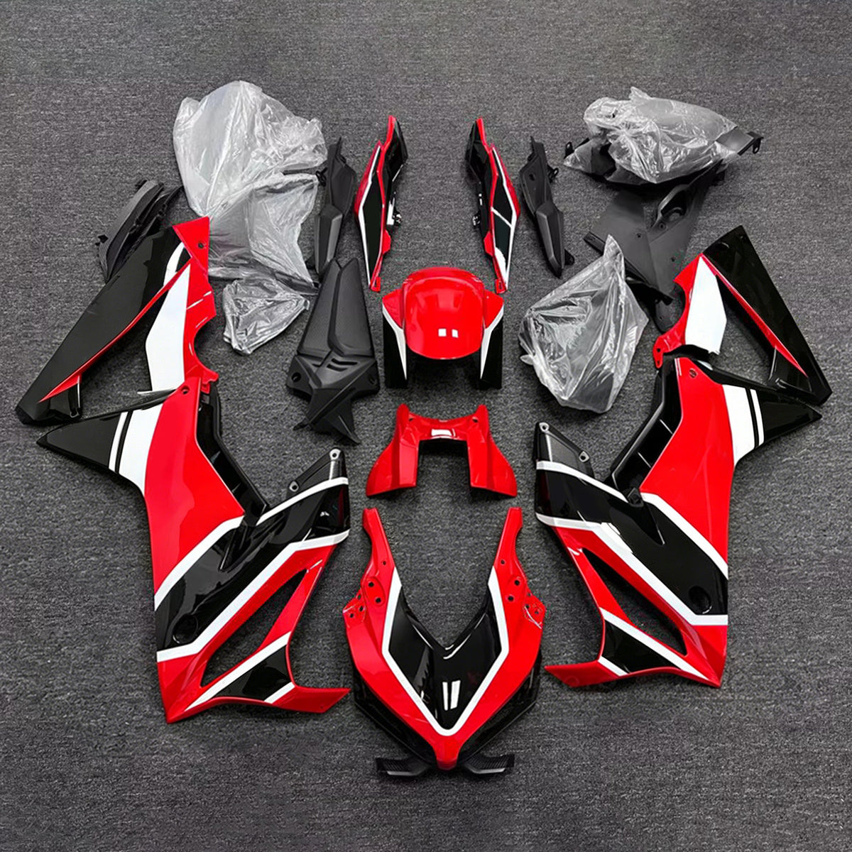 Sada kapotáže Amotopart 2019-2020 Honda CBR650R Red Black