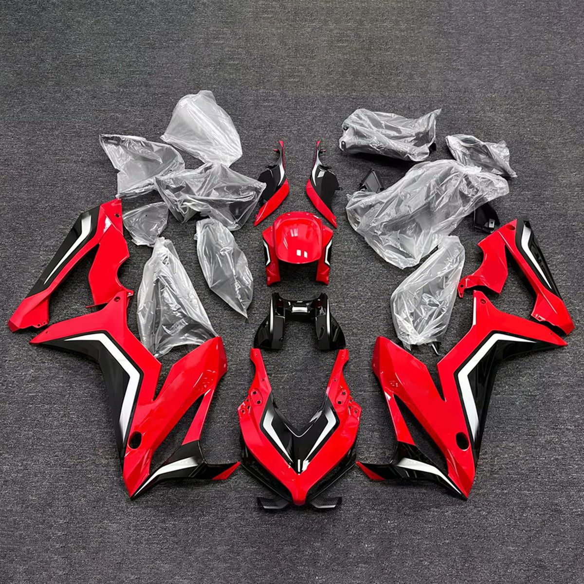 Sada kapotáže Amotopart 2019-2020 Honda CBR650R Red Black