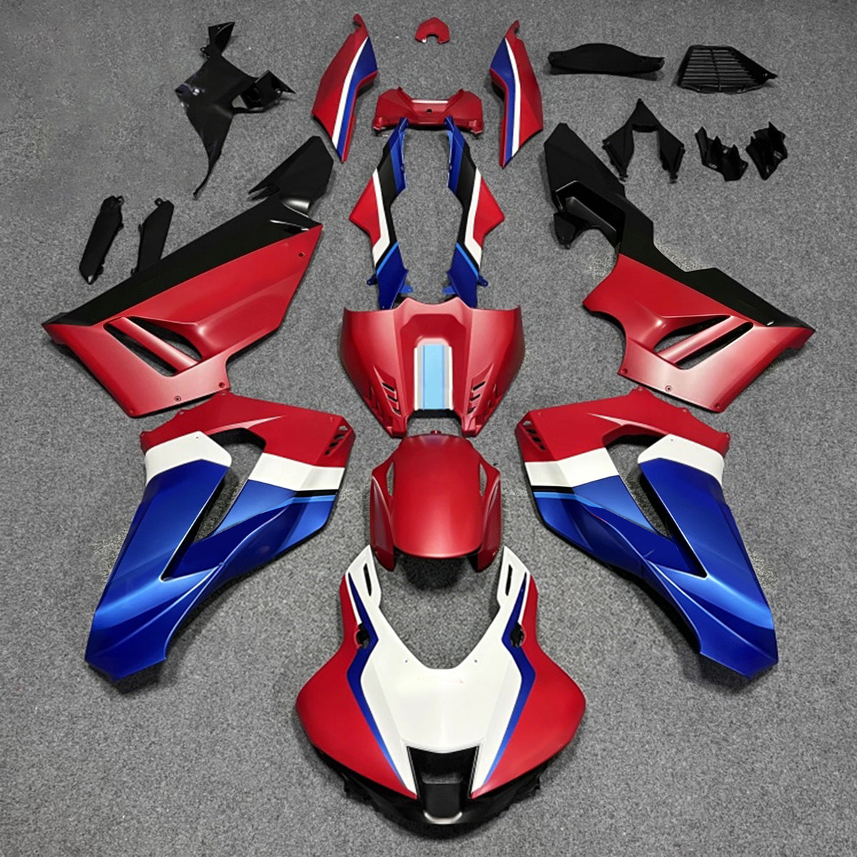 Amotopart 2020-2023 ホンダ CBR1000RR-R レッド ブラック ブルー ホワイト フェアリングキット