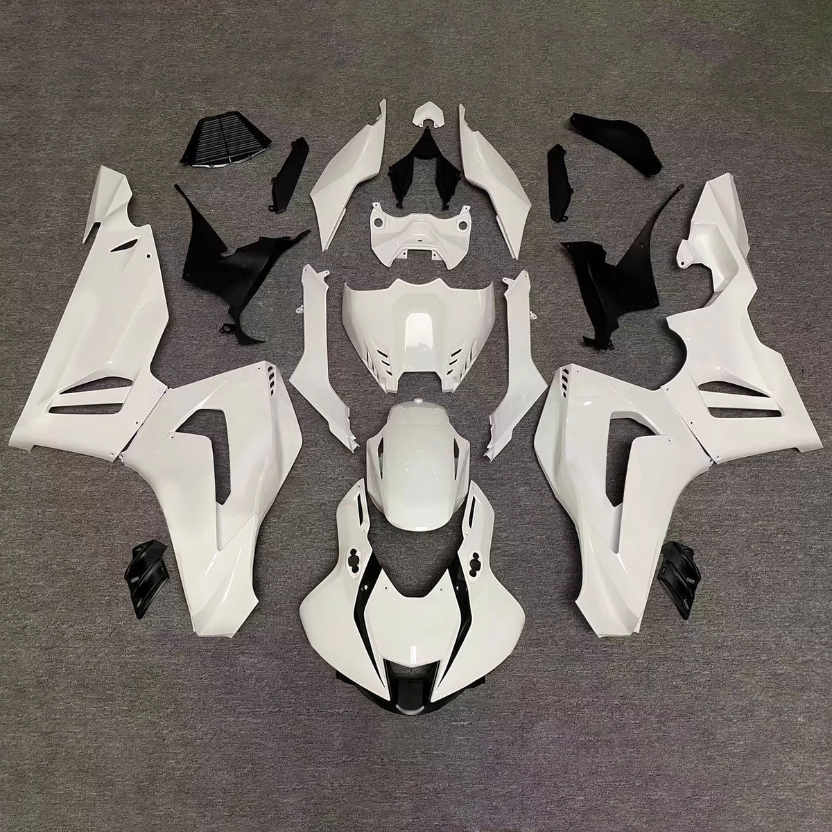 Amotopart 2020-2023 Honda CBR1000RR-R White Black Gray Fairing Kit