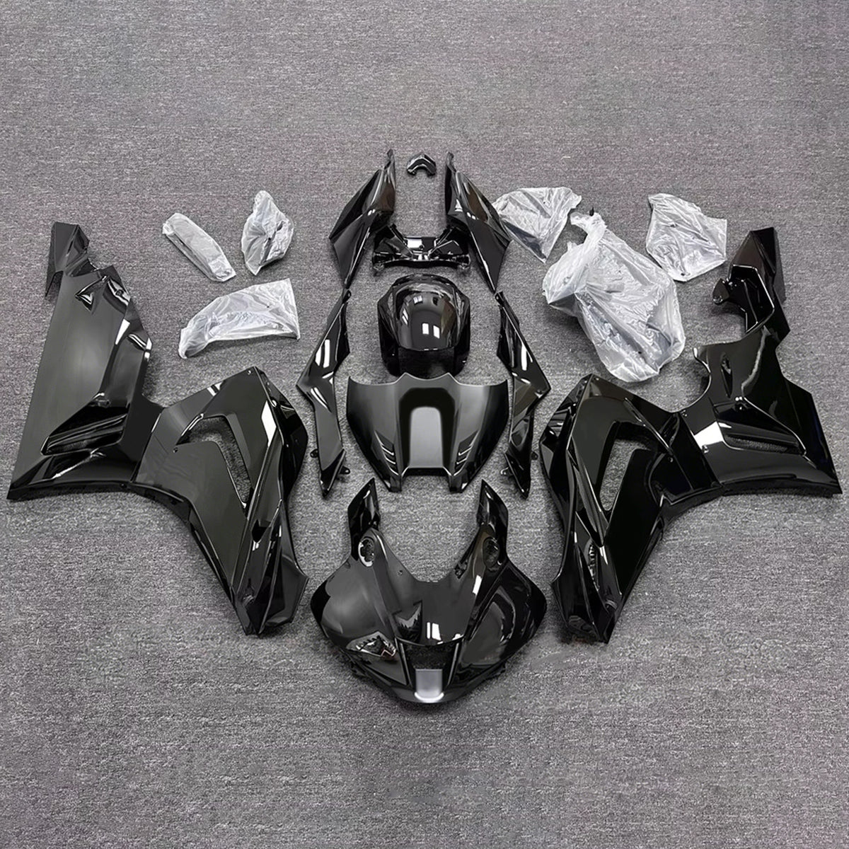 Amotopart 2020-2023 Honda CBR1000RR-R Gray Black Fairing Kit