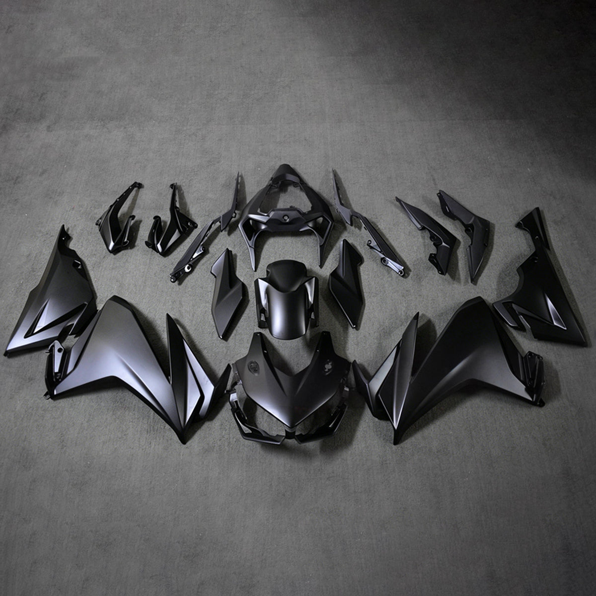 Amotopart 2019-2021 Honda CBR500R Blue Black Gray Fairing Kit
