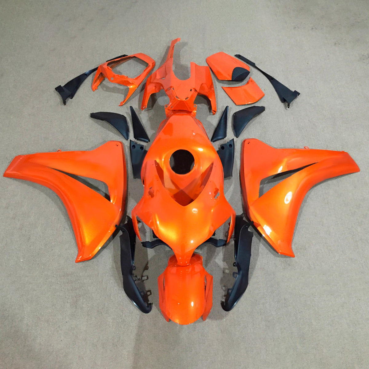 Amotopart 2008-2011 Honda CBR1000RR Orange Fairing Kit
