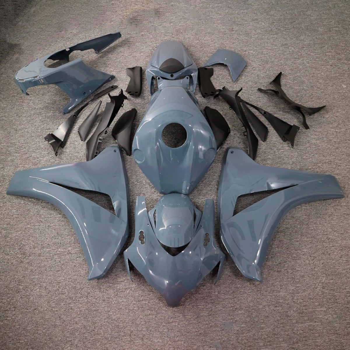 Amotopart 2008-2011 Honda CBR1000RR Grey Fairing Kit