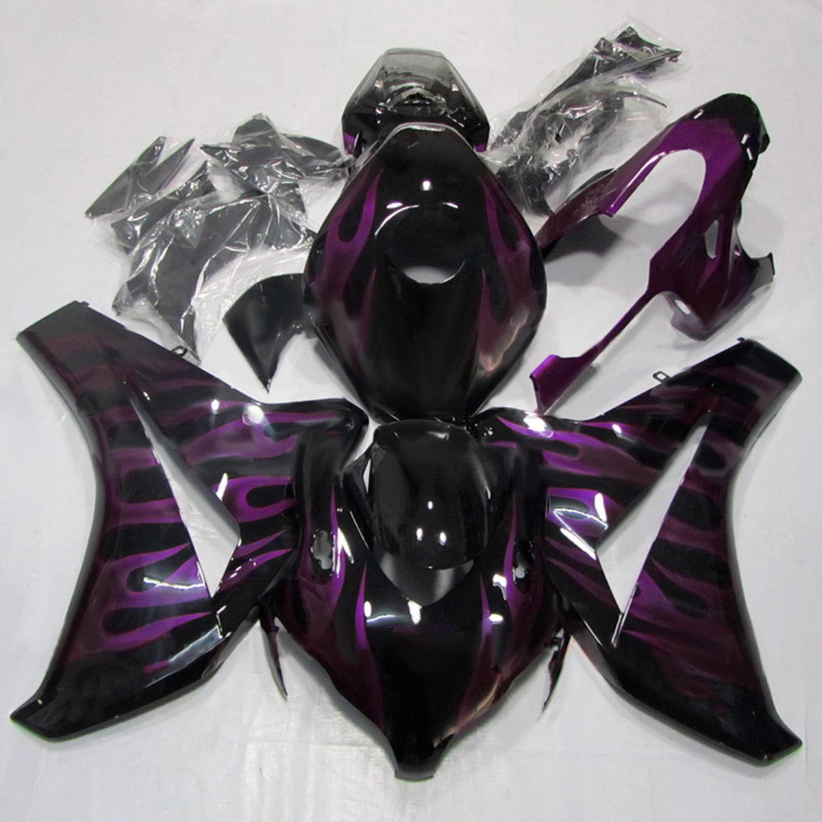 Amotopart 2008-2011 Honda CBR1000RR Black Fairing Kit