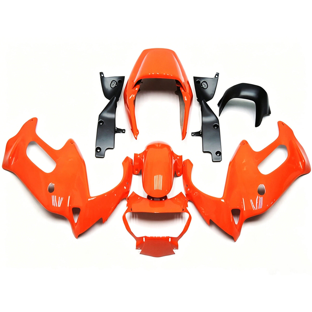 Amotopart 1997-2005 Honda VTR1000F Orange Fairing Kit