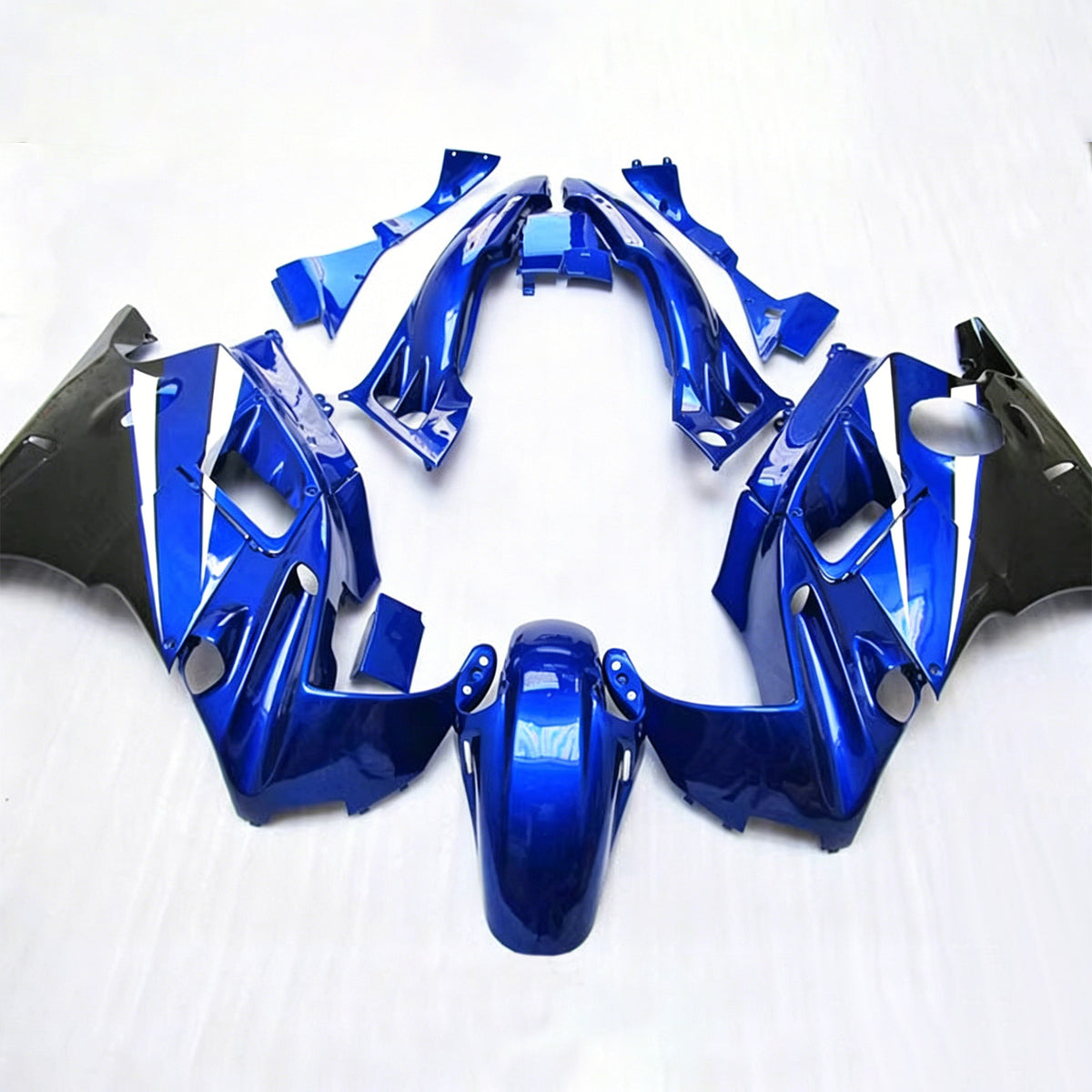 Amotopart 1991-1994 Honda CBR600 F2 Kit de carenado azul