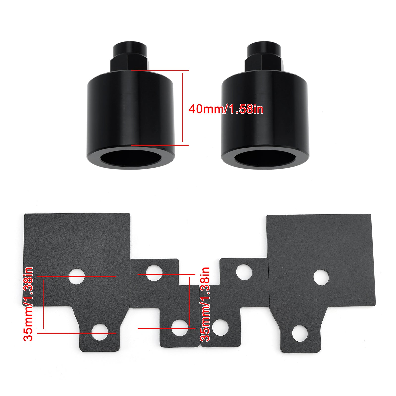 99-23 Polaris Sportsman 570 600 800 Liftkit voor & achter, 2 inch vering