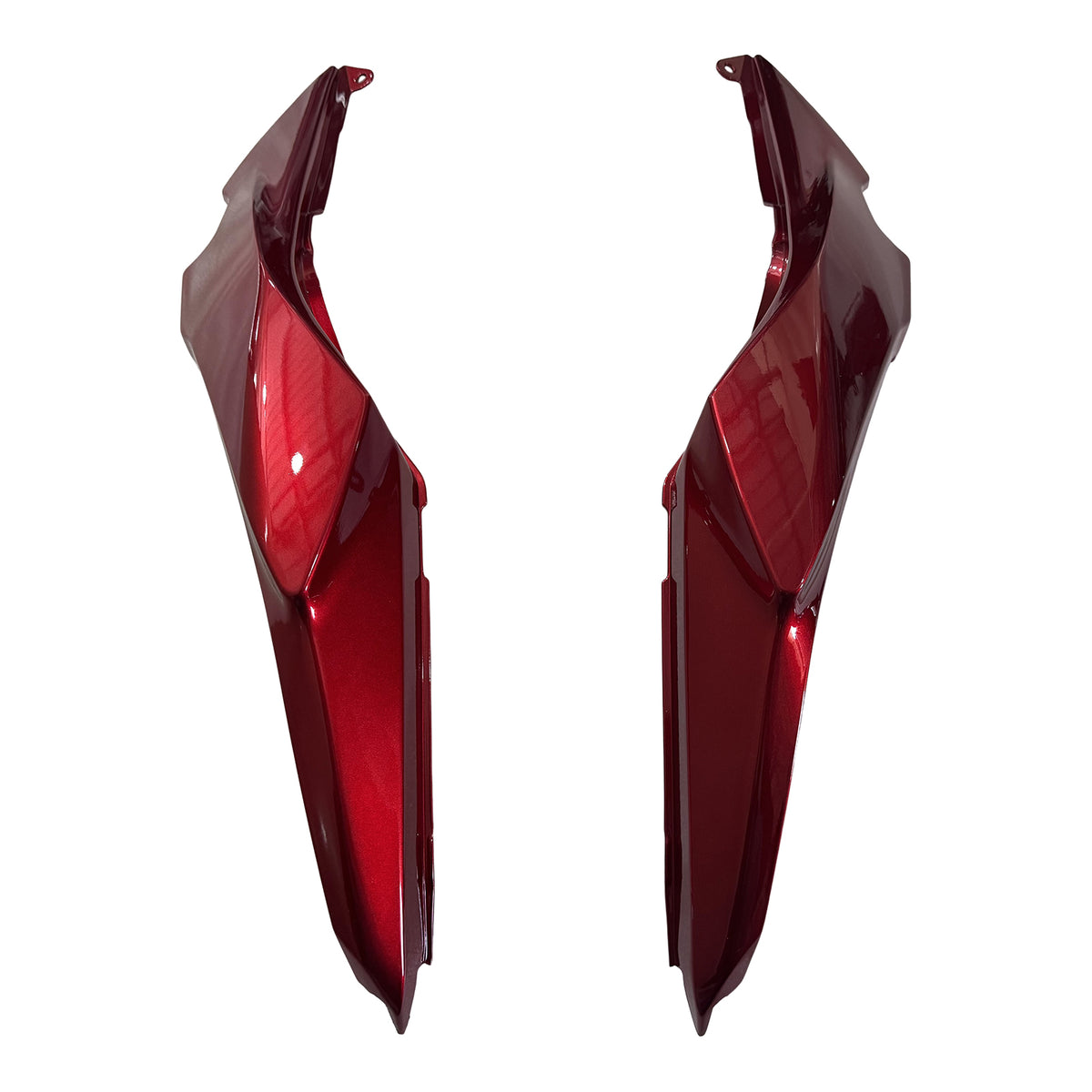 Amotopart 2017-2019 Kawasaki ER-6F Ninja 650R Black White Red Fairing Kit