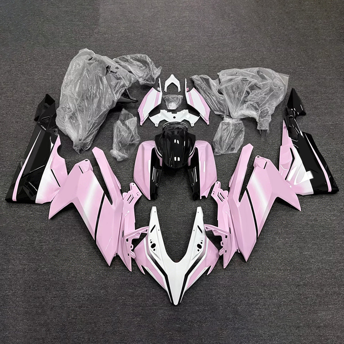 Amotopart 2023-2024 ホンダ CBR250RR ホワイト ブラック ピンク フェアリングキット
