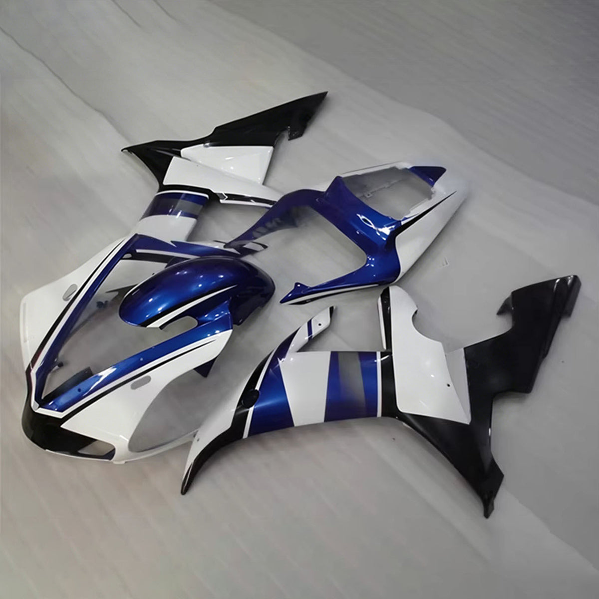 Amotopart 2004-2006 Yamaha YZF-R1 Šedá Modrá Černá Sada kapotáže