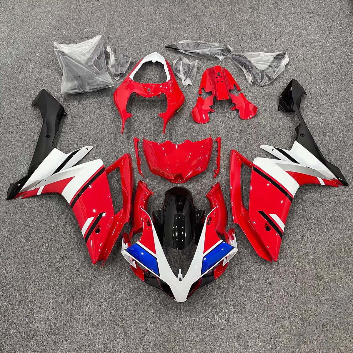 Amotopart 2007-2008 Yamaha YZF-R1 Grey Black Fairing Kit