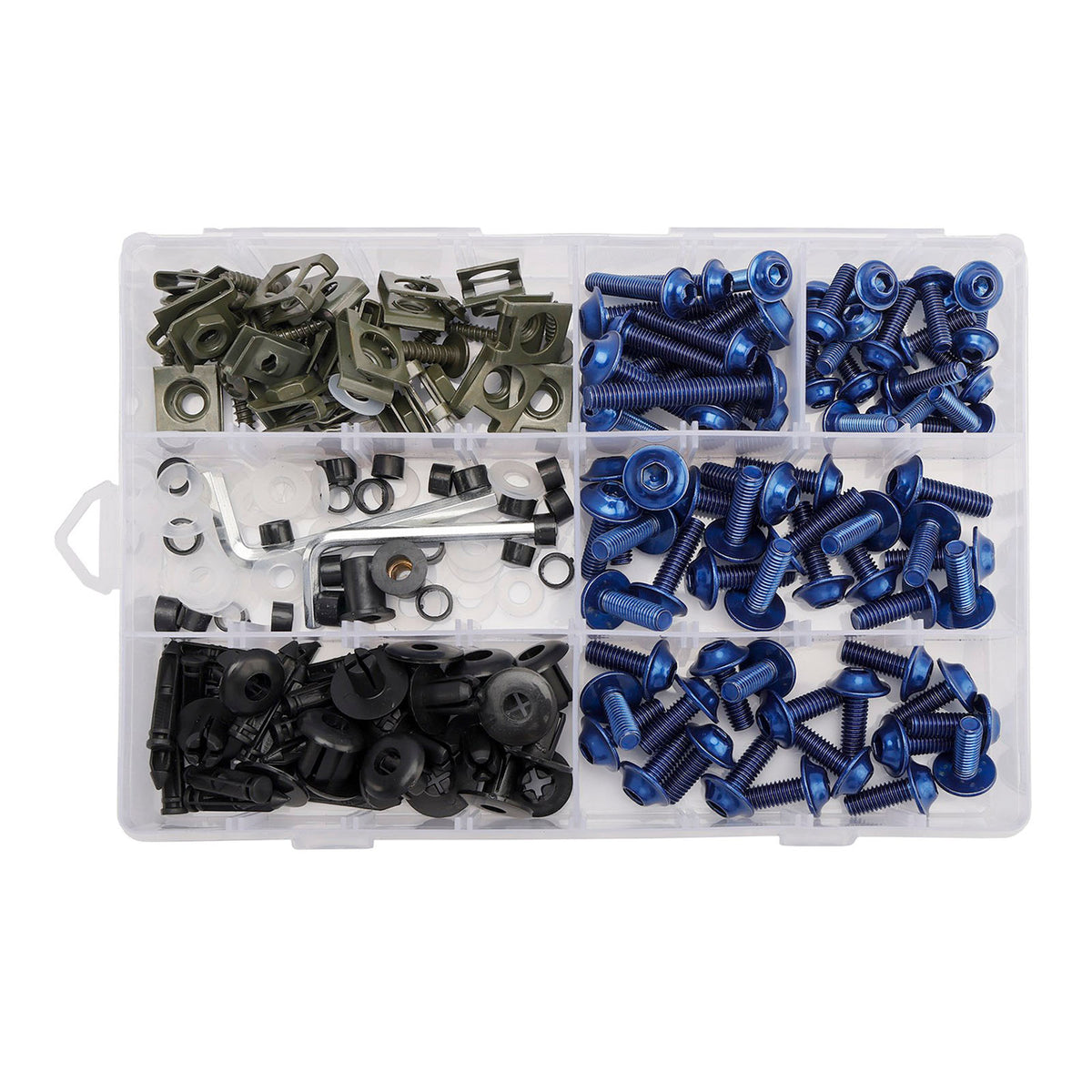 Kit de carenagem Amotopart 2009-2011 Yamaha YZF-R1 azul cinza preto