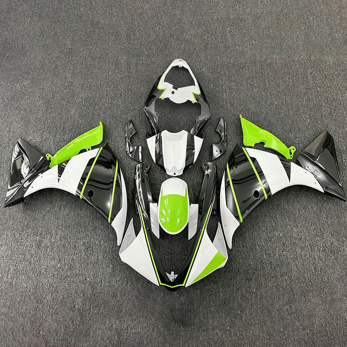 Zestaw owiewek Amotopart 2009-2011 Yamaha YZF-R1 w kolorze niebieskim i czarnym