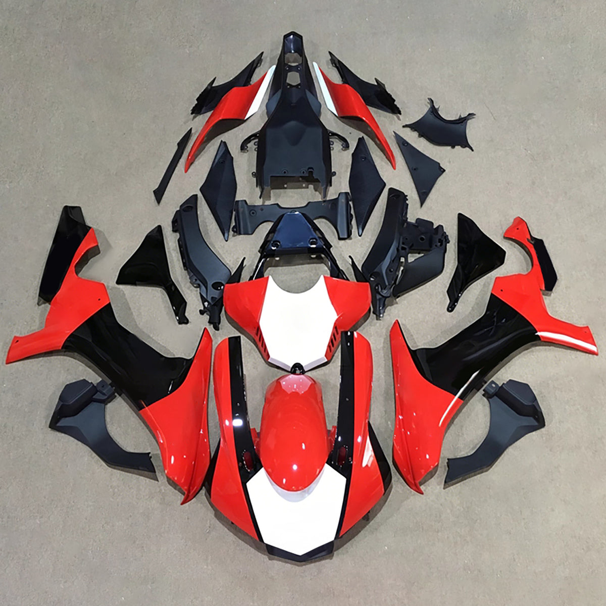 Amotopart 2015-2019 Yamaha YZF-R1 Blue Black Gray Red Fairing Kit
