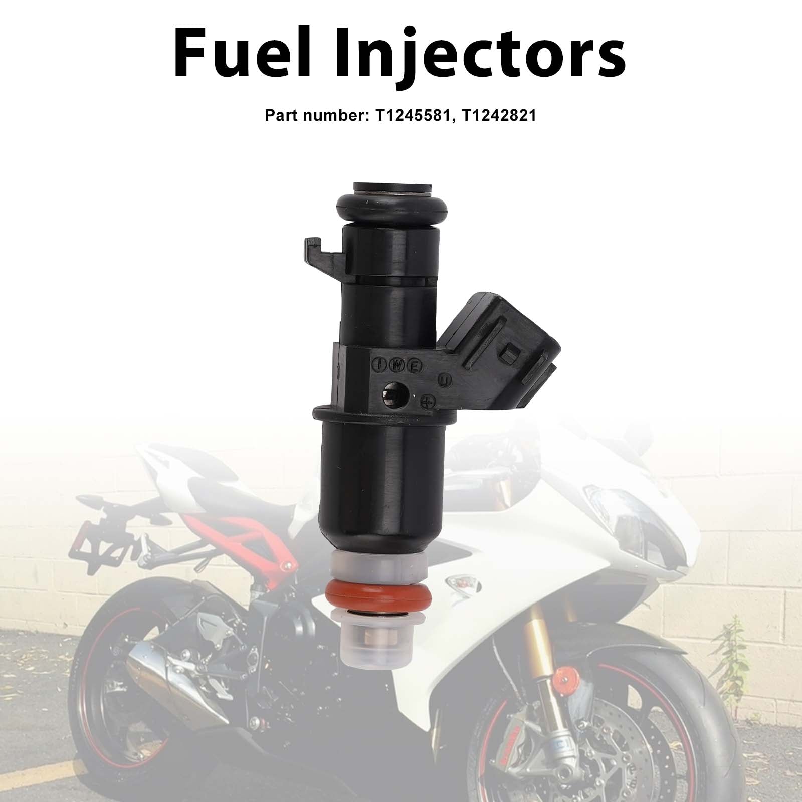 2013-2017 Daytona 675R 675 R T1245581 Fuel Injectors T1242821
