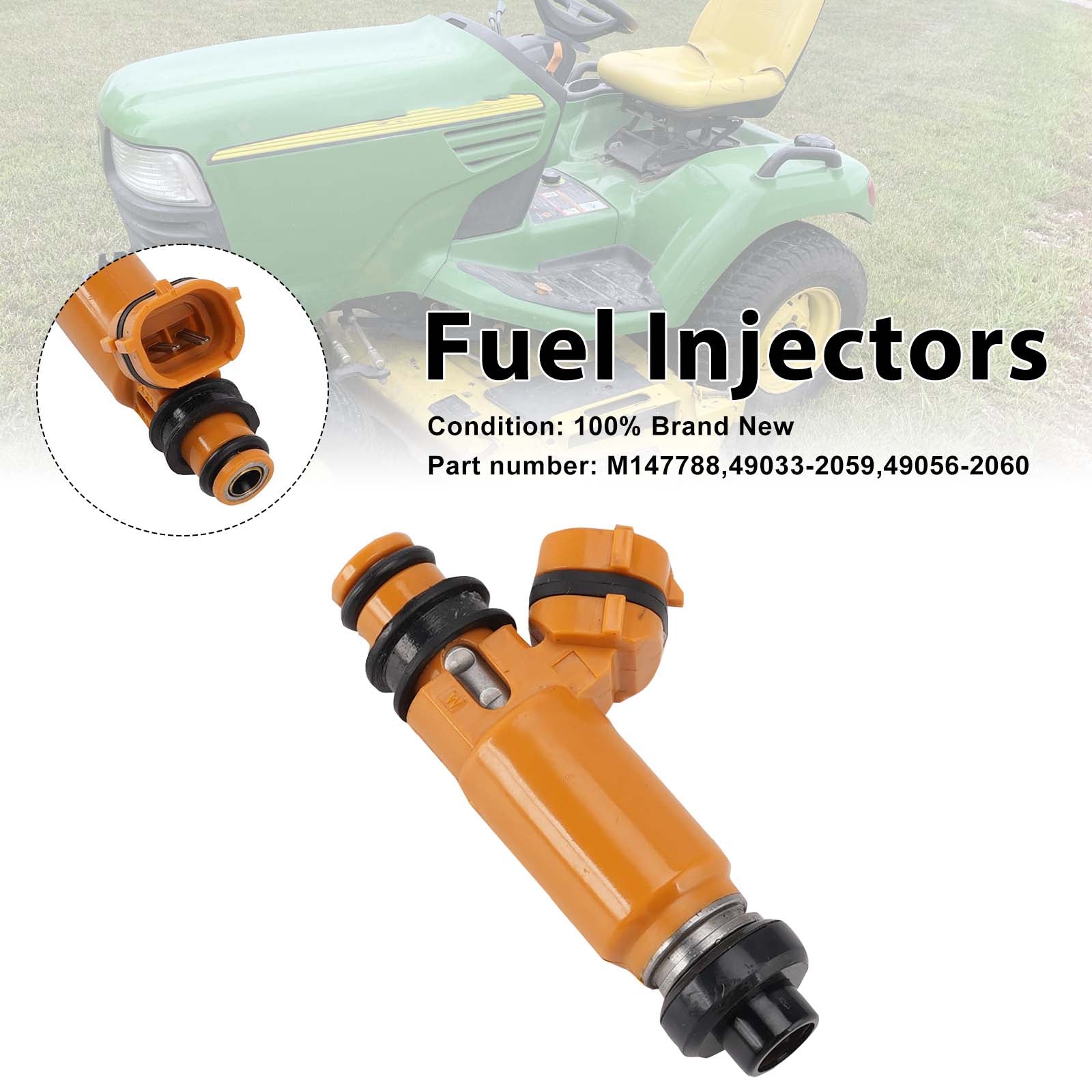 Injetores de combustível Kawasaki John Deere 797 M147788 49033-2059 49056-2060