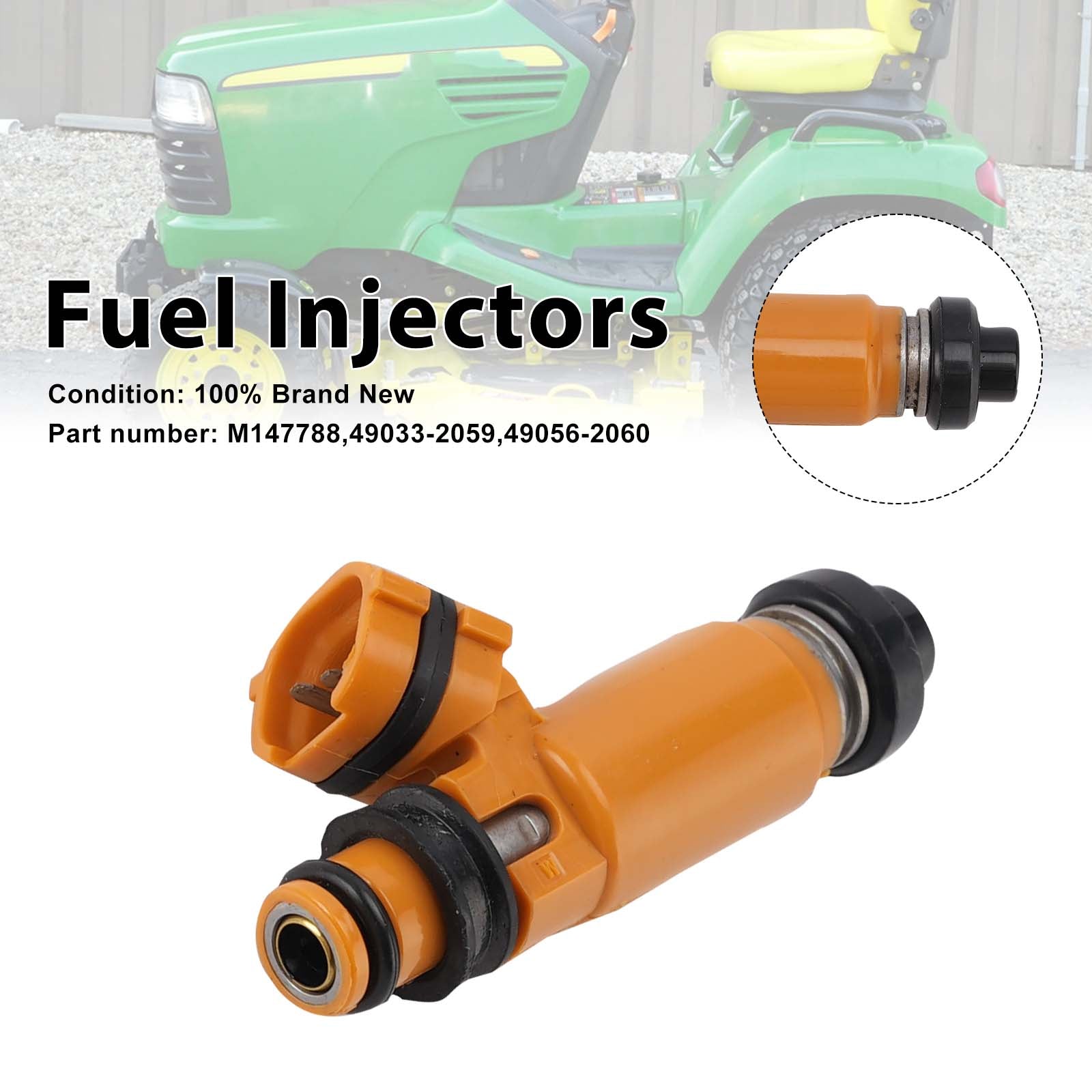 Injetores de combustível Kawasaki John Deere 797 M147788 49033-2059 49056-2060