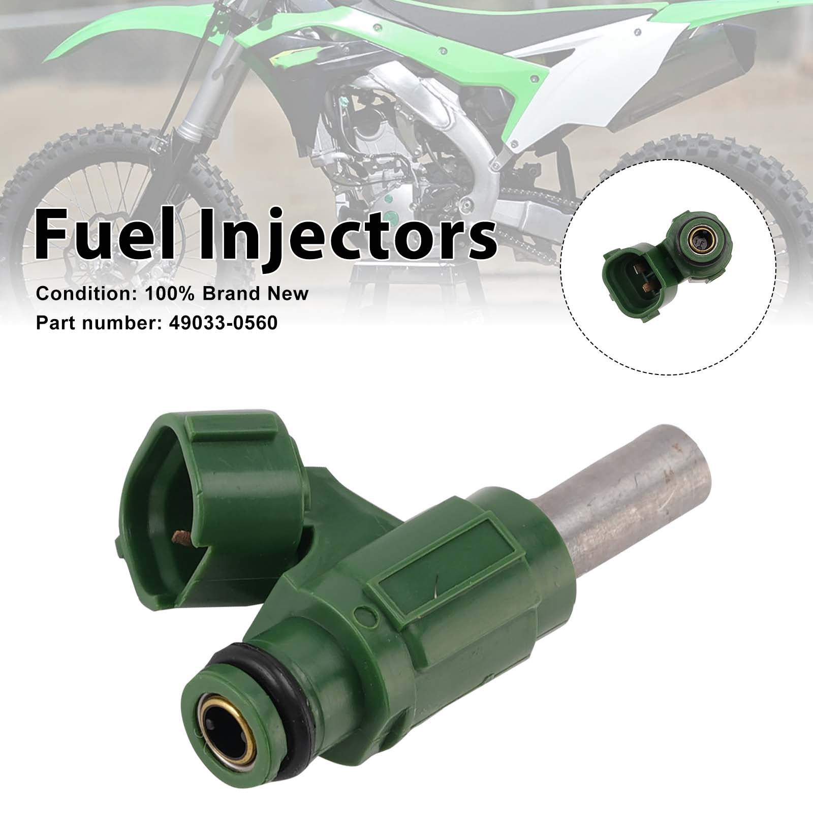 2013–2017 Kawasaki KX250F Einspritzdüsen 49033–0560