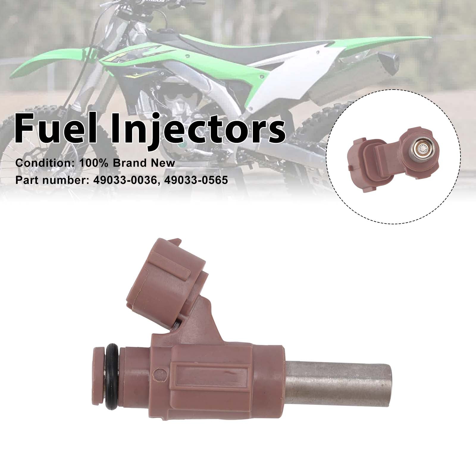 Kawasaki KX450F Ninja H2 SX SE+ 49033-0036 Injetores de combustível 49033-0565