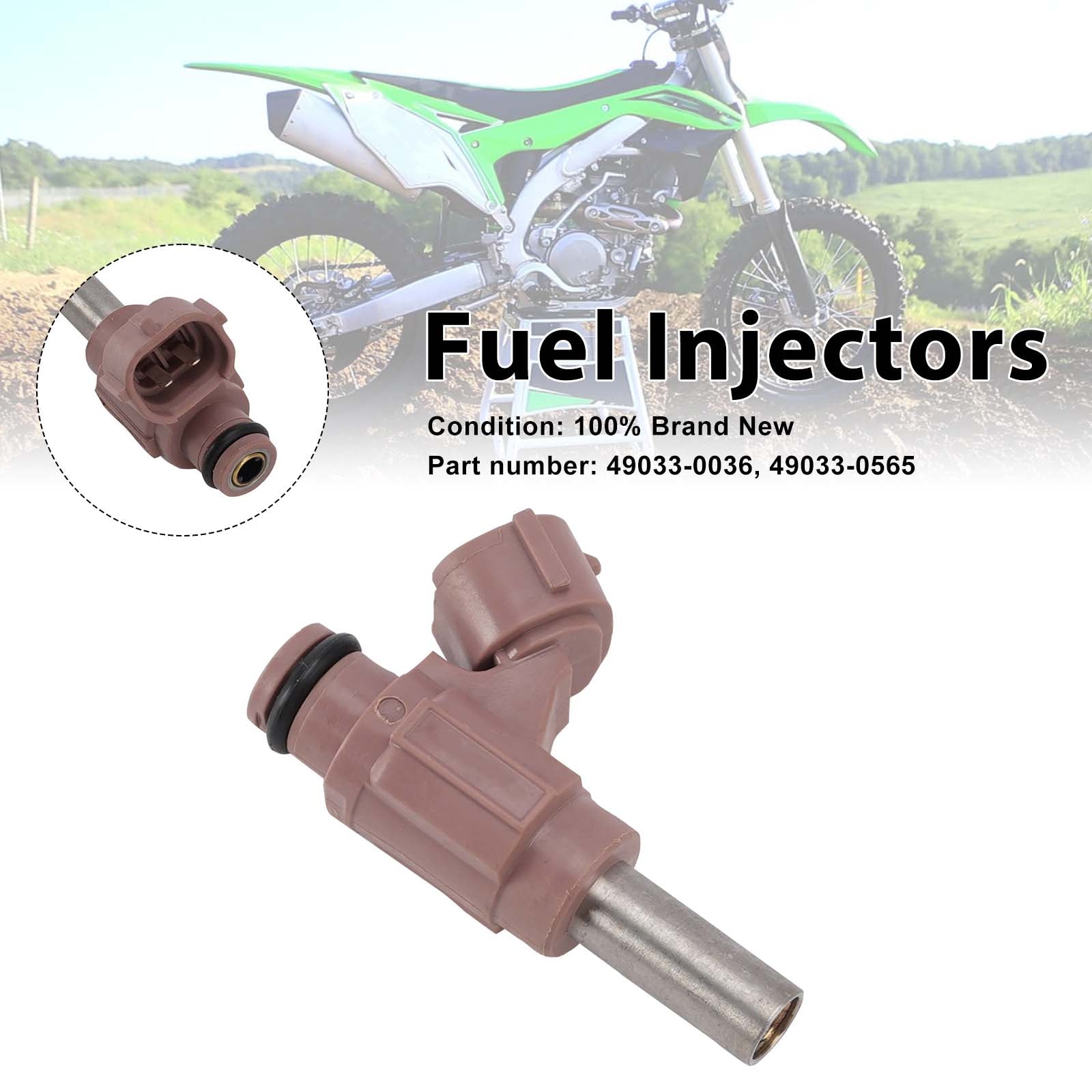 Kawasaki KX450F Ninja H2 SX SE+ 49033-0036 Injetores de combustível 49033-0565