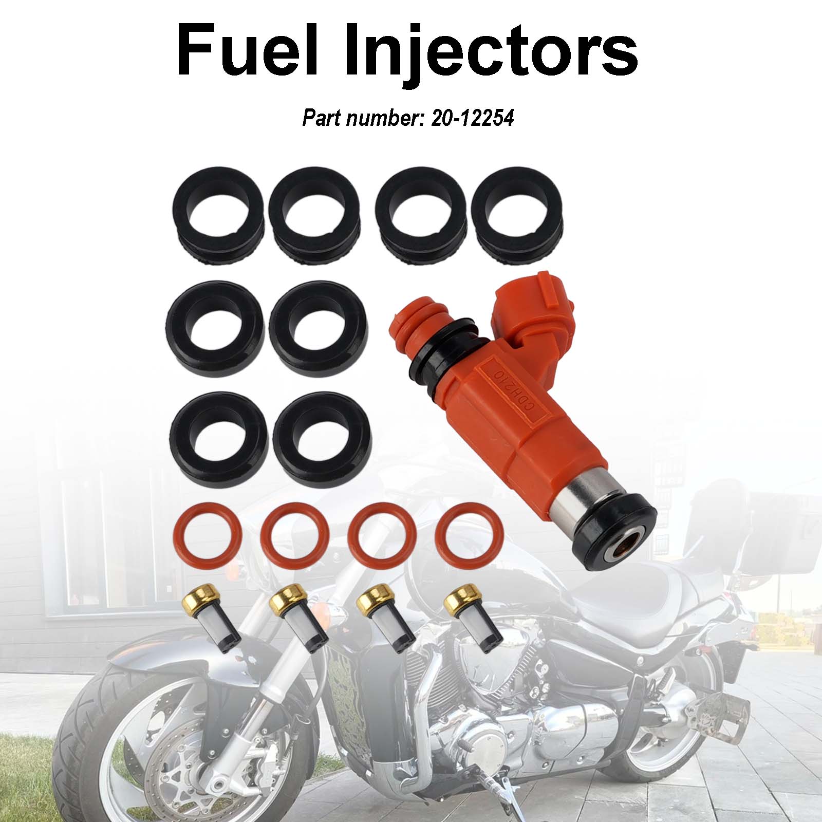 Suzuki GSXR600 GSXR750 SV650 DL650 1800s Einspritzdüsen 20-12254