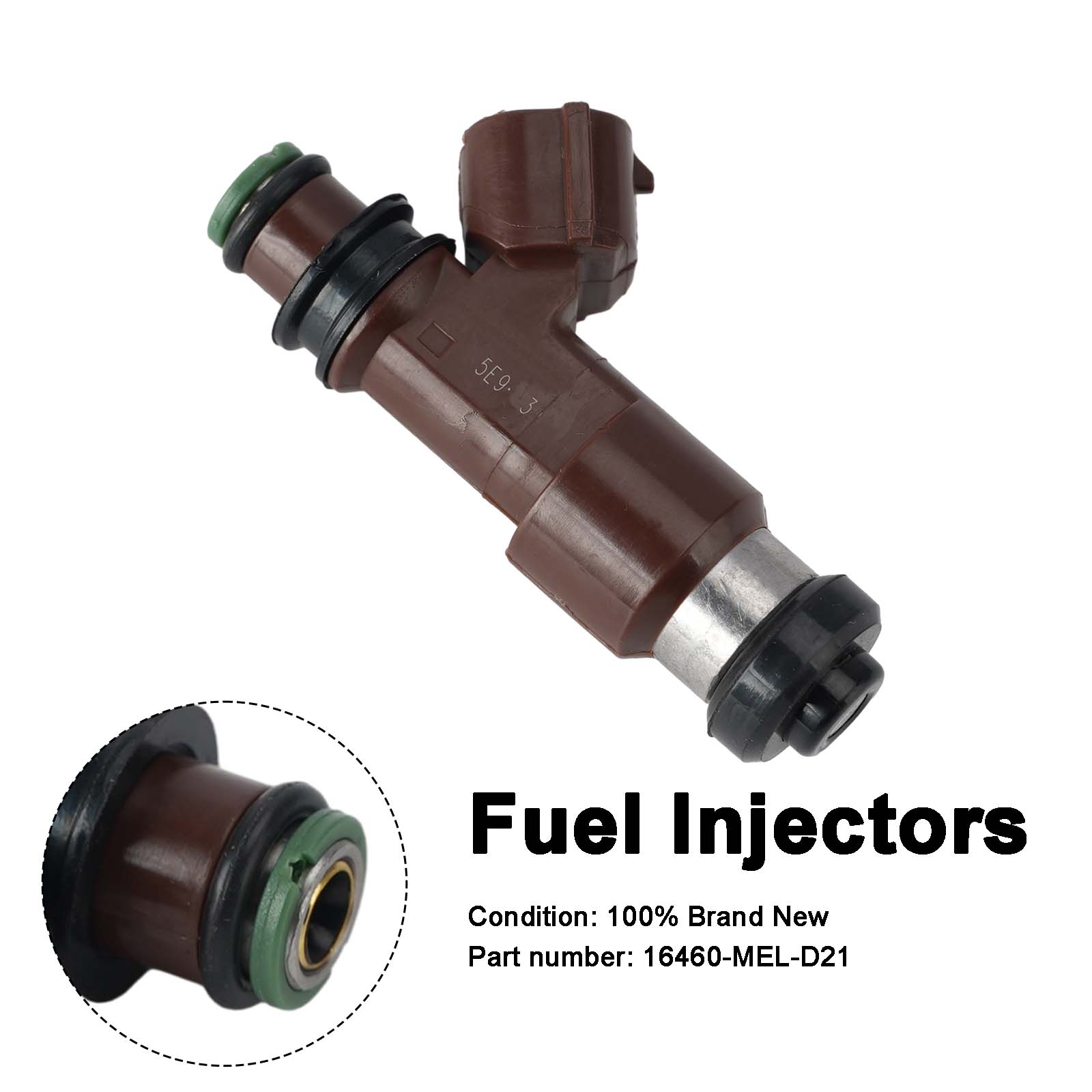 2006-2007 Honda CBR1000RR-brandstofinjectoren 16460-MEL-D21
