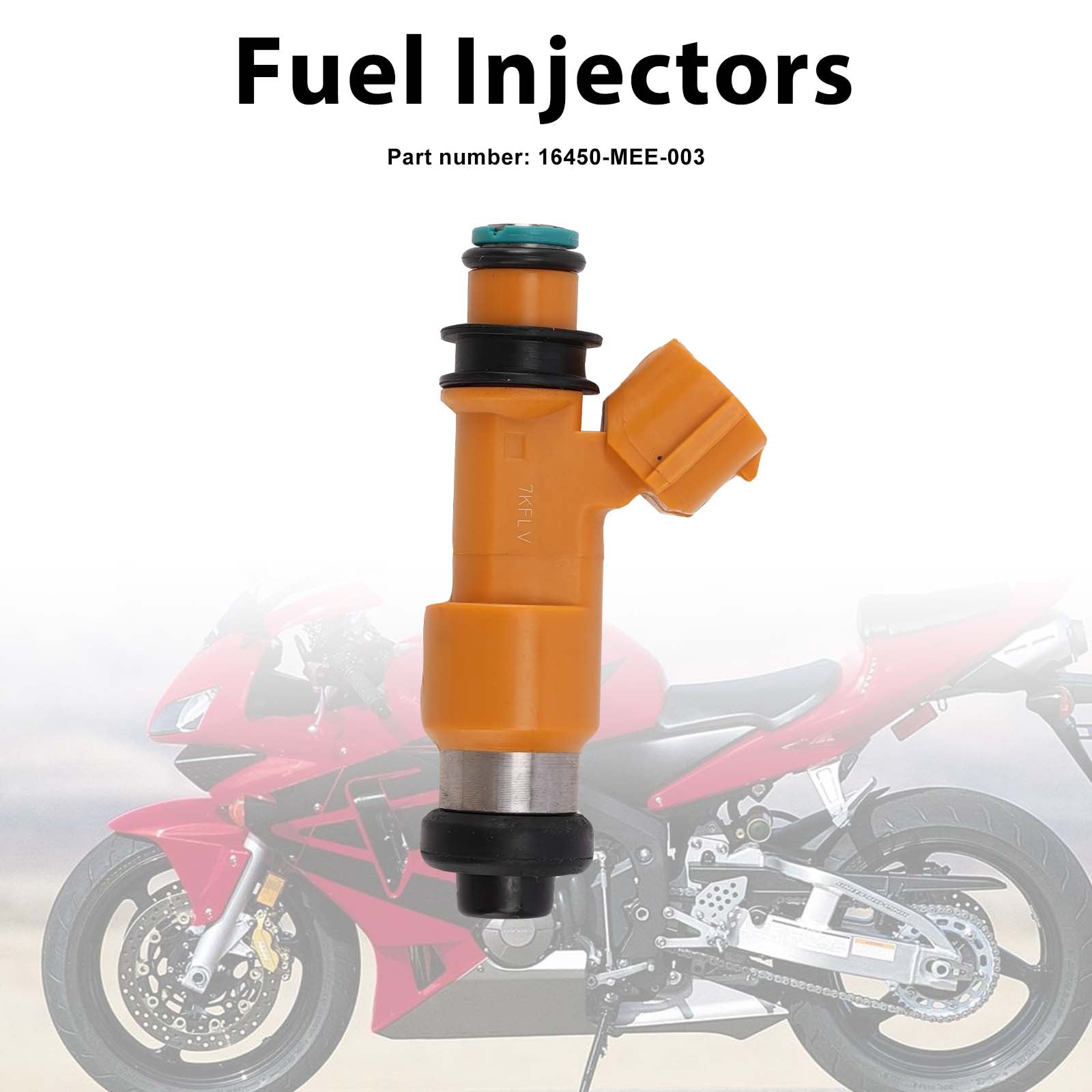 2003-2004 Honda CBR600RR-brandstofinjectoren 16450-MEE-003