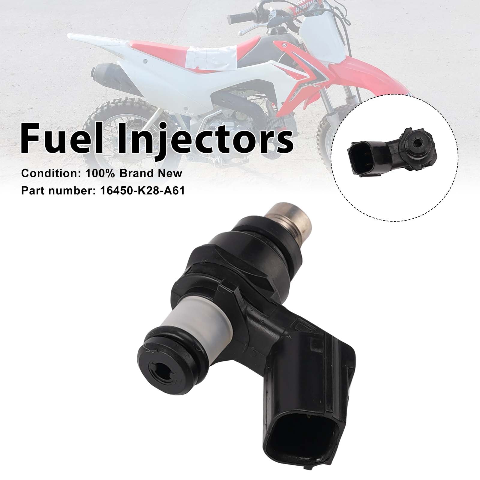 2019–2024 Honda CRF110F CRF125F Einspritzdüsen 16450-K28-A61
