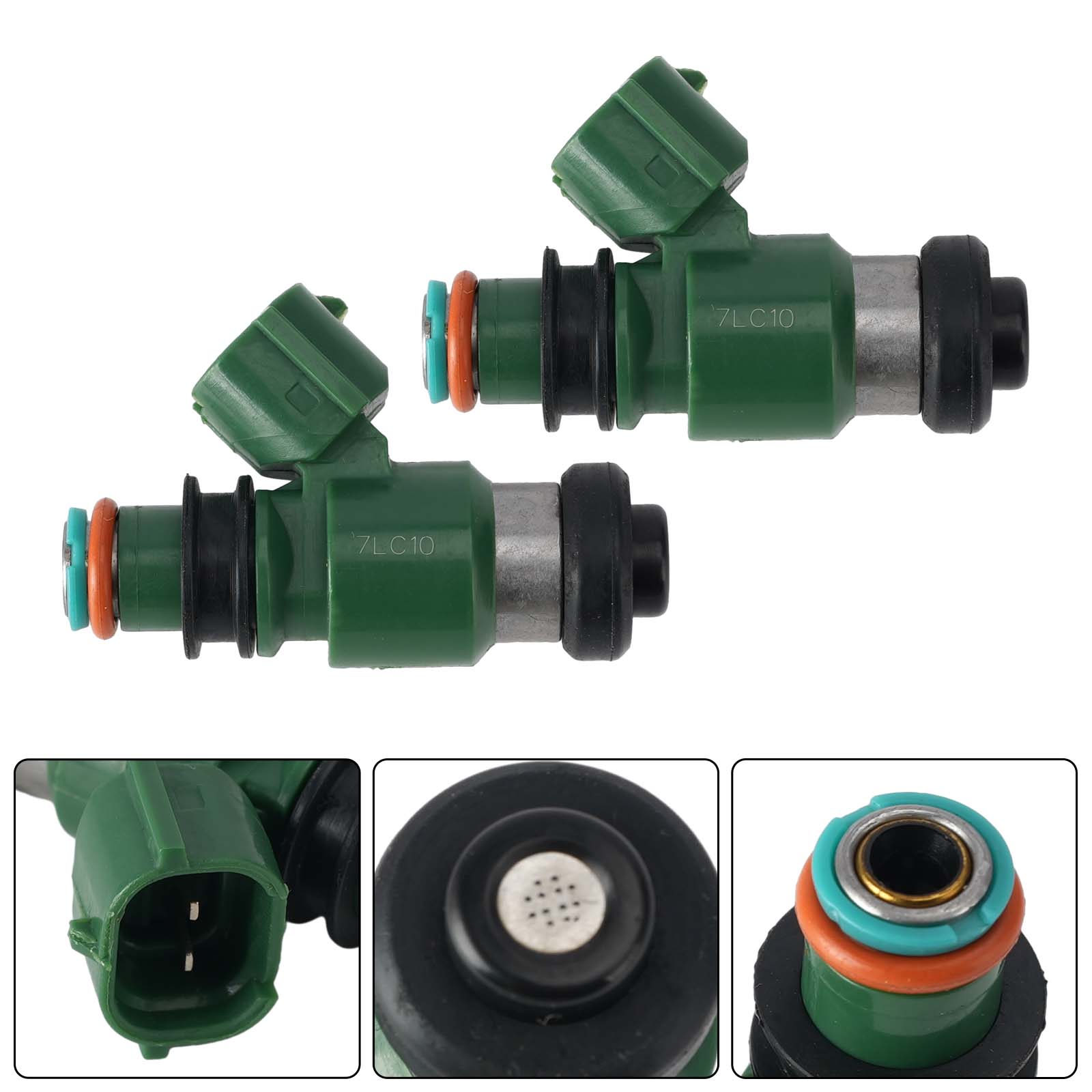 2PC 06-18 Injetores de combustível Honda TRX680FA SXS700 MUV700 TRX700XX 16450-HN8-A61