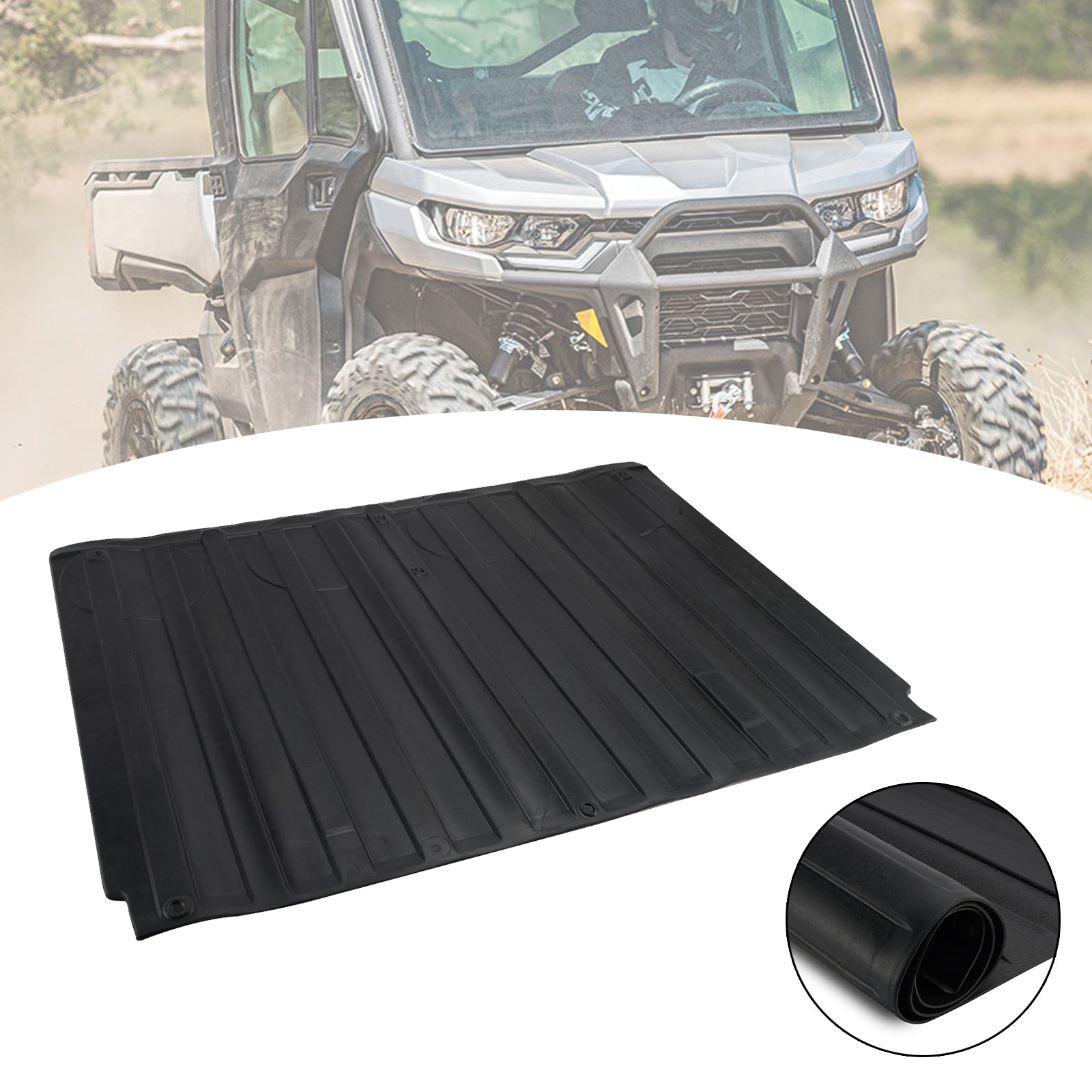 2016–2026 Can-Am Defender HD5 HD7 HD8 HD10 Utv Gummi-Ladeflächenmatte