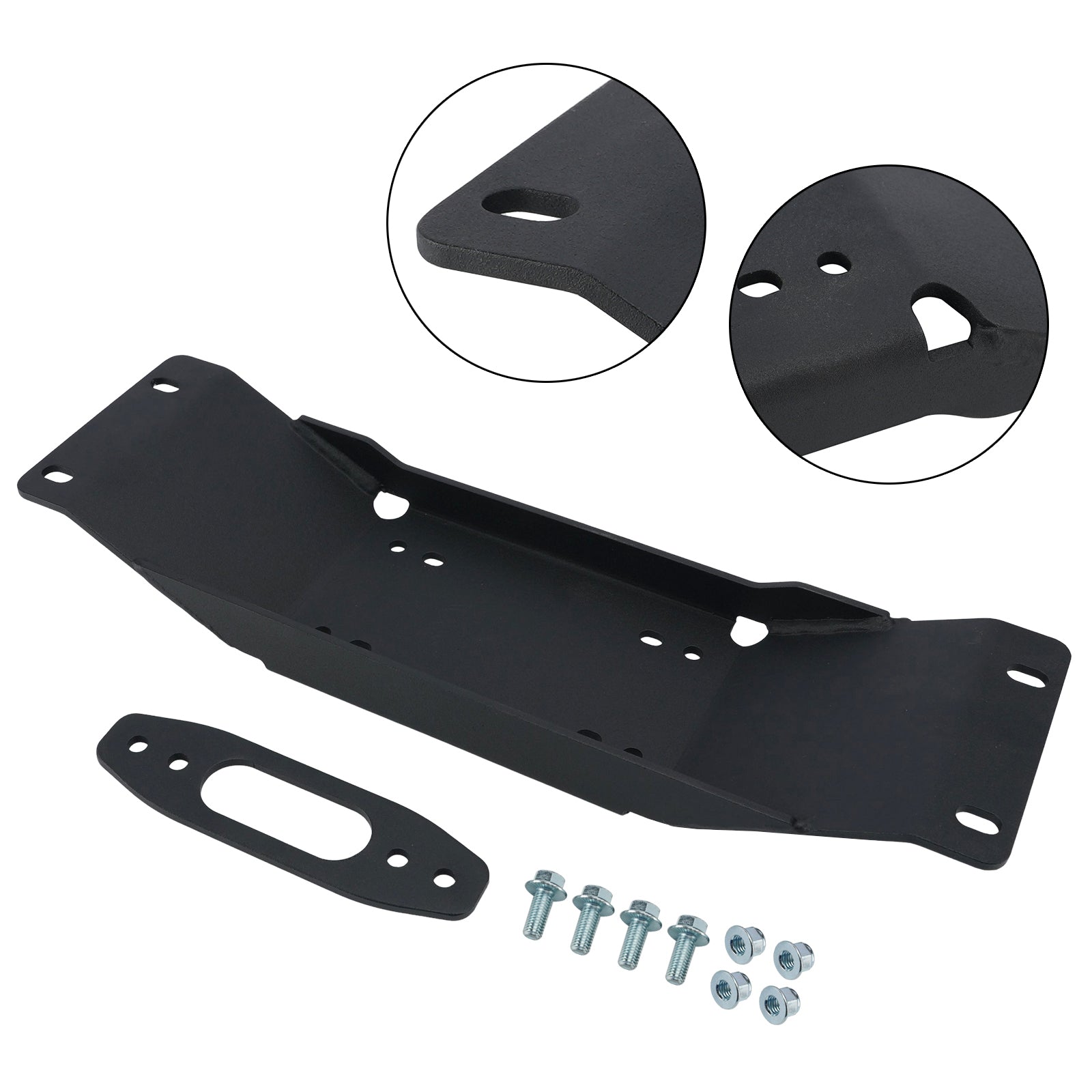 2022-2025 Polaris Ranger Midsize Sp 570/ Crew Winch Mount Plate Bracket Kit