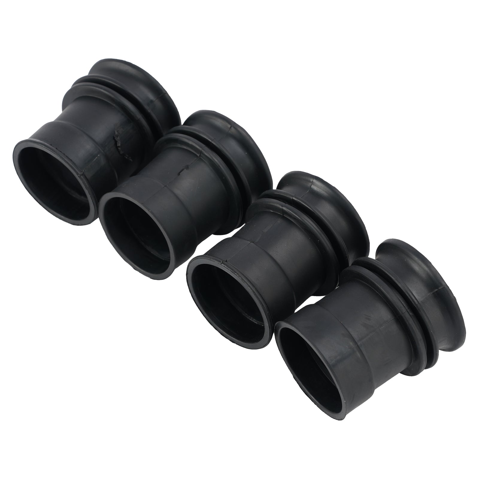 4x Kawasaki KZ900 KZ1000 KZ1000K LTD Z1 Z1R Air Box Gummiadaptermanschettensatz