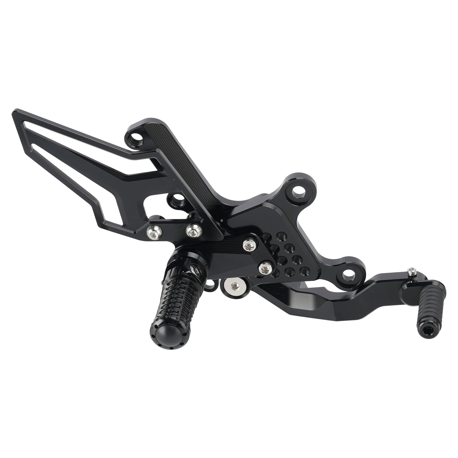 2024-2026 Yamaha MT09 MT-09 Racing Pedaleiras traseiras ajustáveis pretas