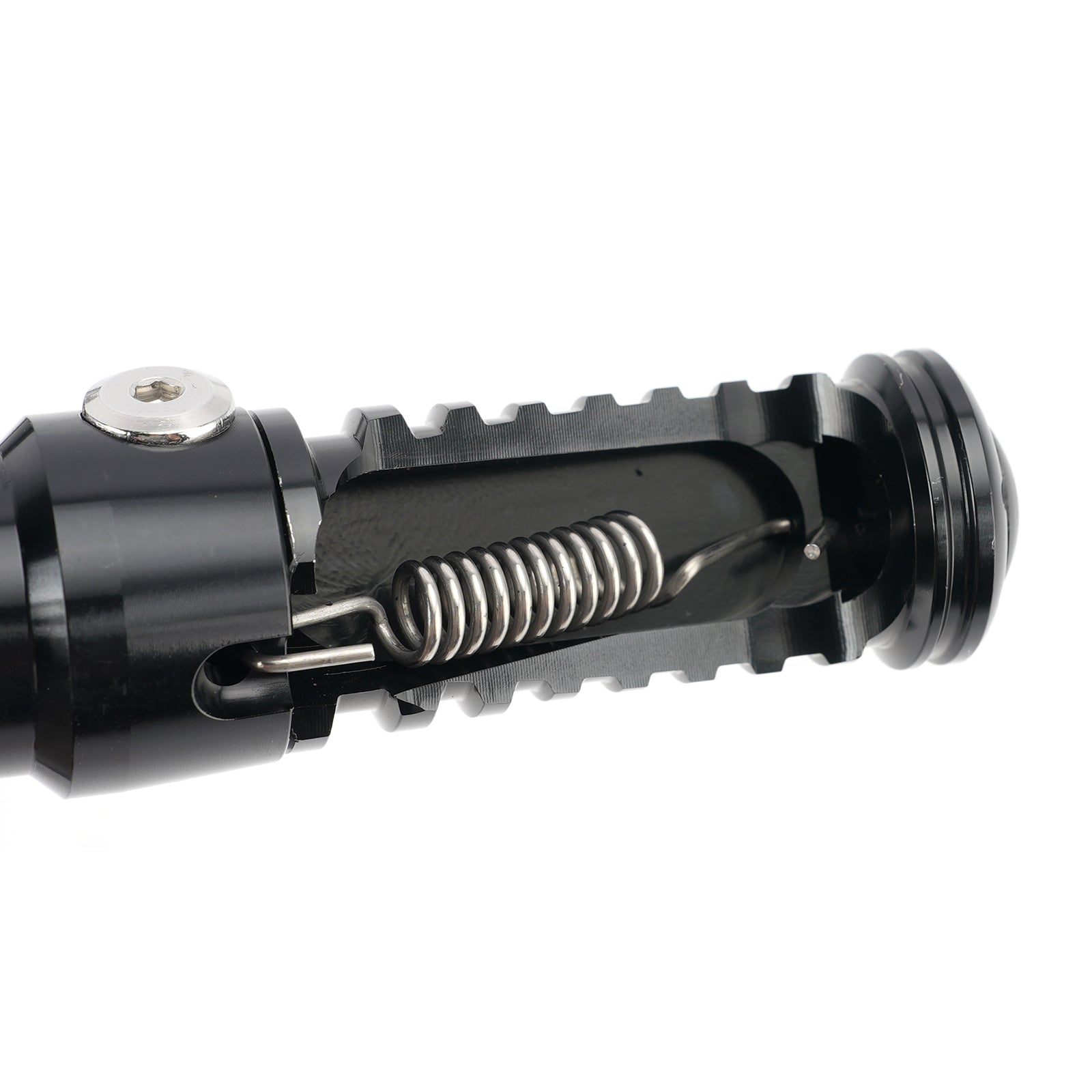2024-2026 Yamaha MT09 MT-09 Racing Pedaleiras traseiras ajustáveis cinza