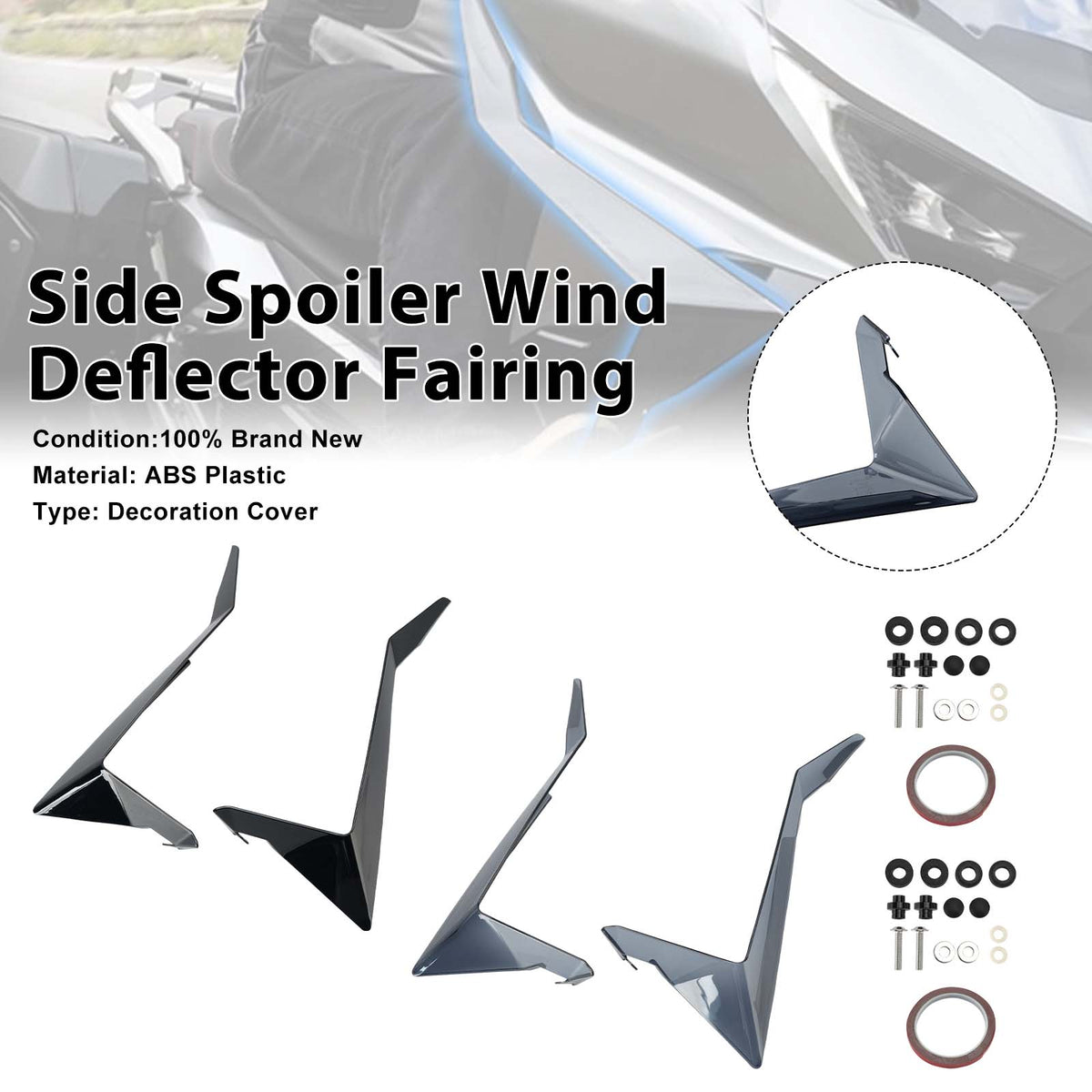 2025-2026 Honda Forza 750 NSS750 Side Spoiler Wind Deflector Fairing