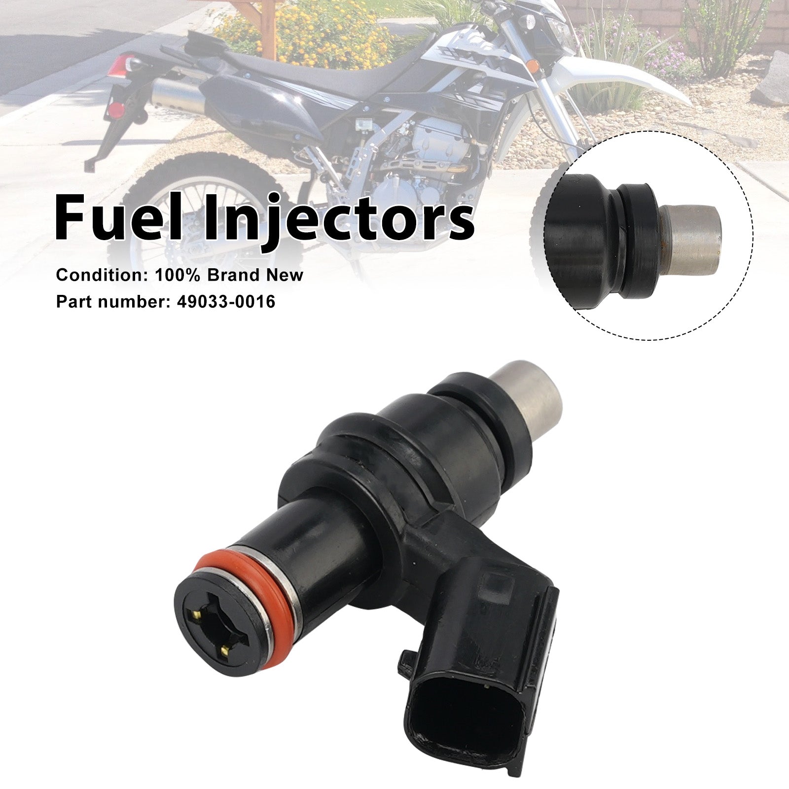 2018-2022 Kawasaki KLX250 KLX300 Brandstofinjectoren 49033-0016