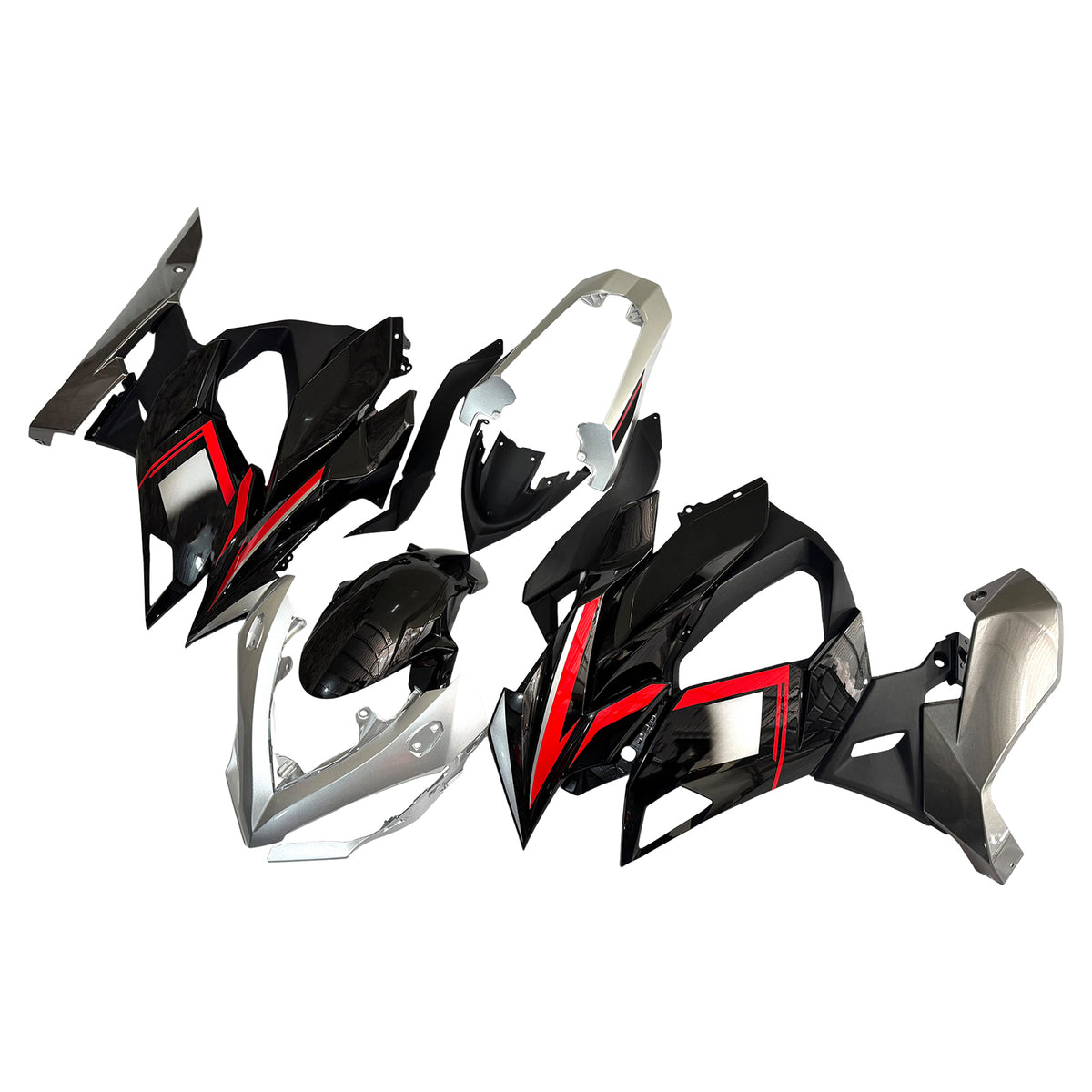 Amotopart 2020–2026 Kawasaki Z1000SX Ninja 1000SX 1100SX Schwarz Grau Weiß Rot Verkleidungsset