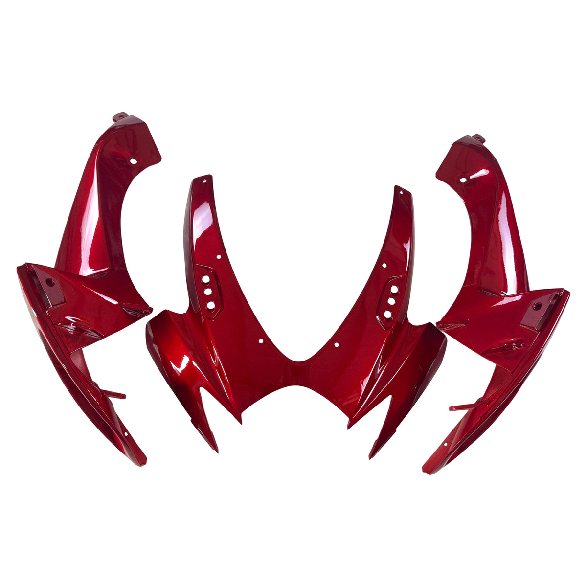 Amotopart 2006-2007 Suzuki GSX-R600 750 K6 Red White Black Fairing Kit