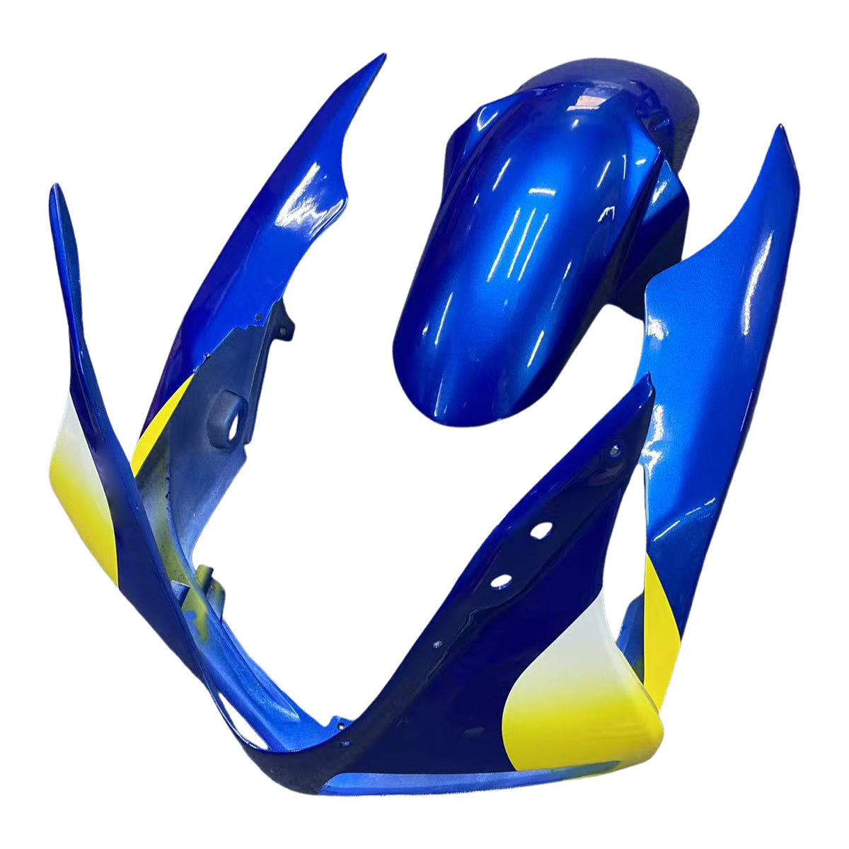 Amotopart 2003-2013 Suzuki SV650 Blue Yellow Fairing Kit