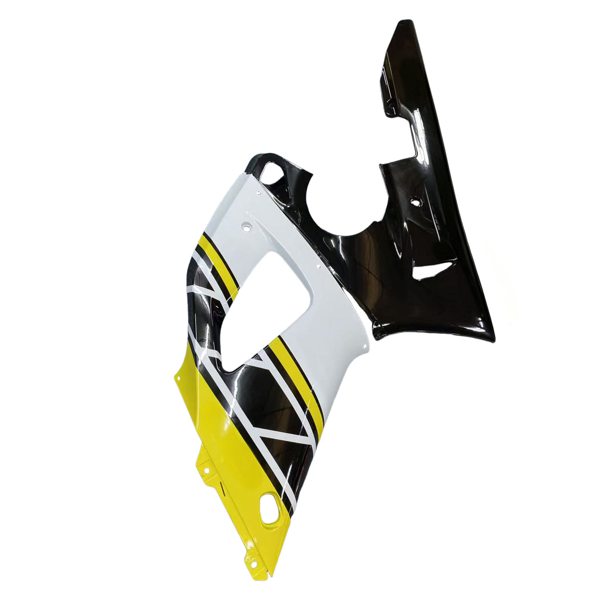 Amotopart 2000-2001 Yamaha YZF-R1 Black Yellow Fairing Kit