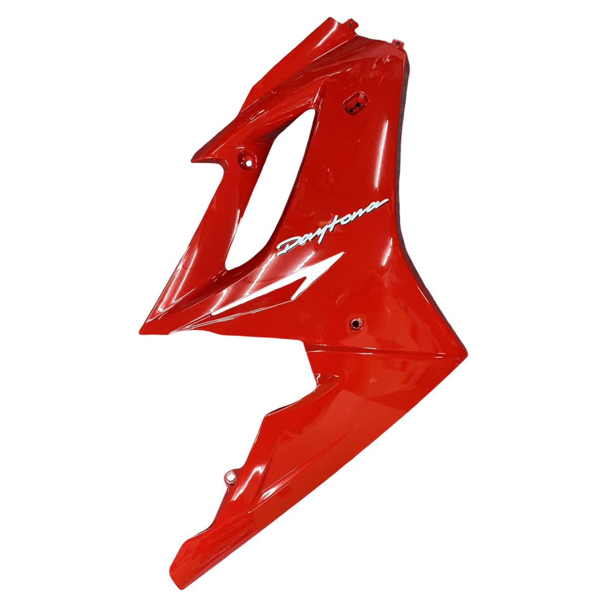 Amotopart 2009–2012 Triumph Daytona 675 Rot Schwarz Weiß Verkleidungsset
