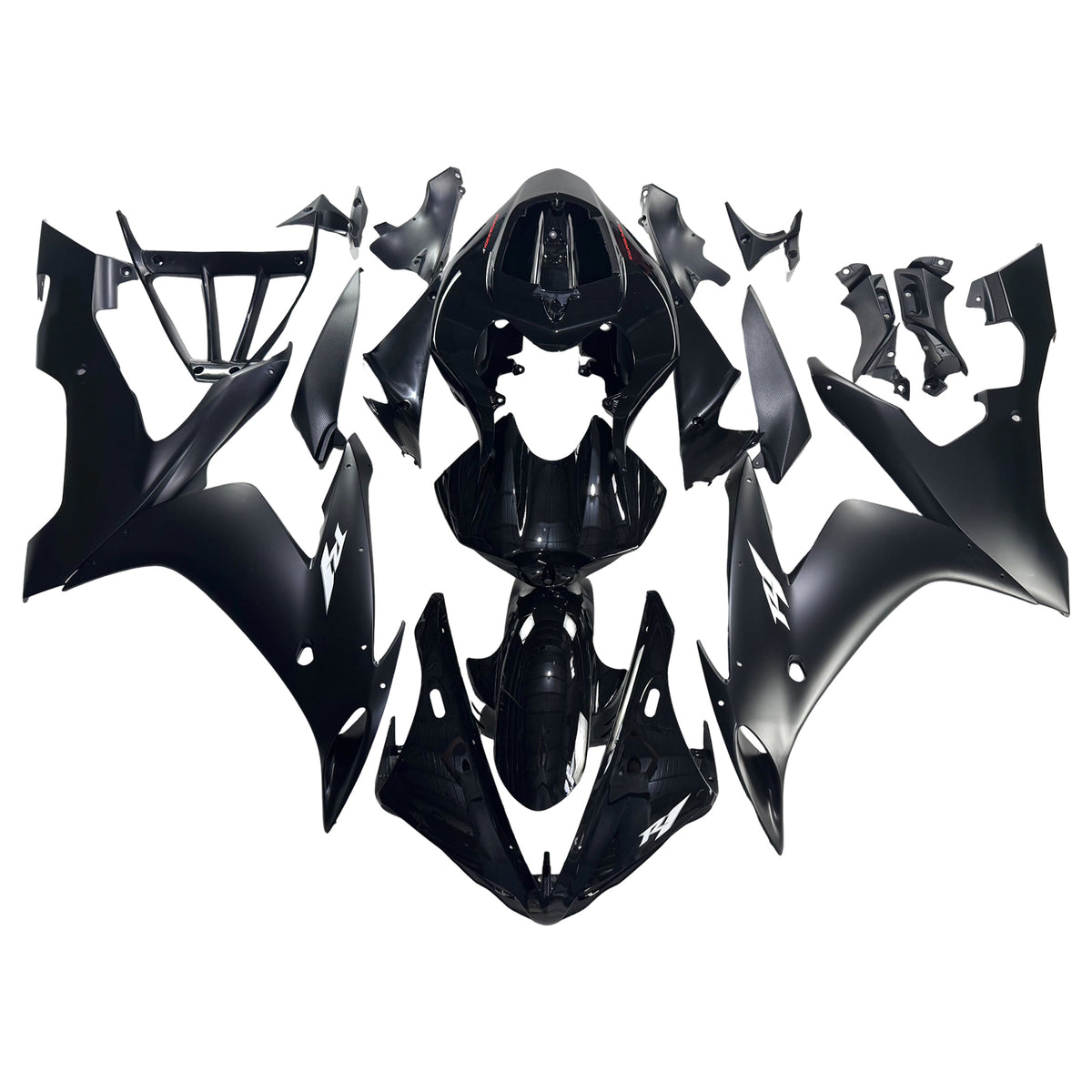 Amotopart 2004-2006 Yamaha YZF 1000 R1 Black Fairing Kit