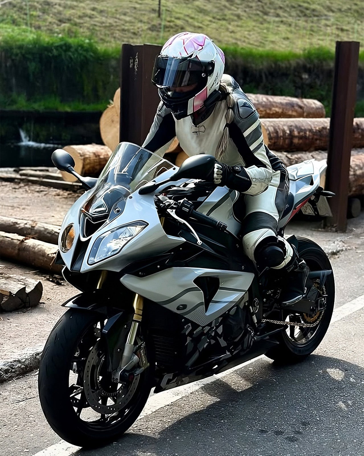 Amotopart 2009-2014 BMW S1000RR Hvid Sort Rød Fairing Kit