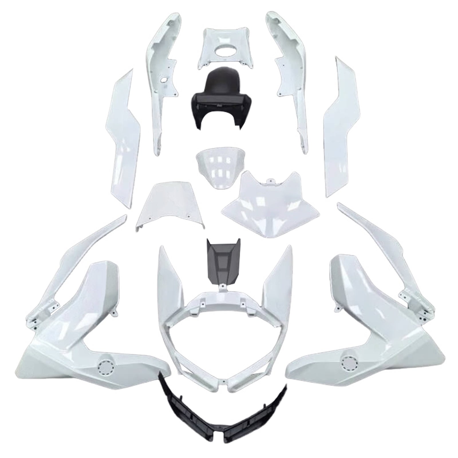 Amotopart 2019-2025 BMW C400GT White Fairing Kit