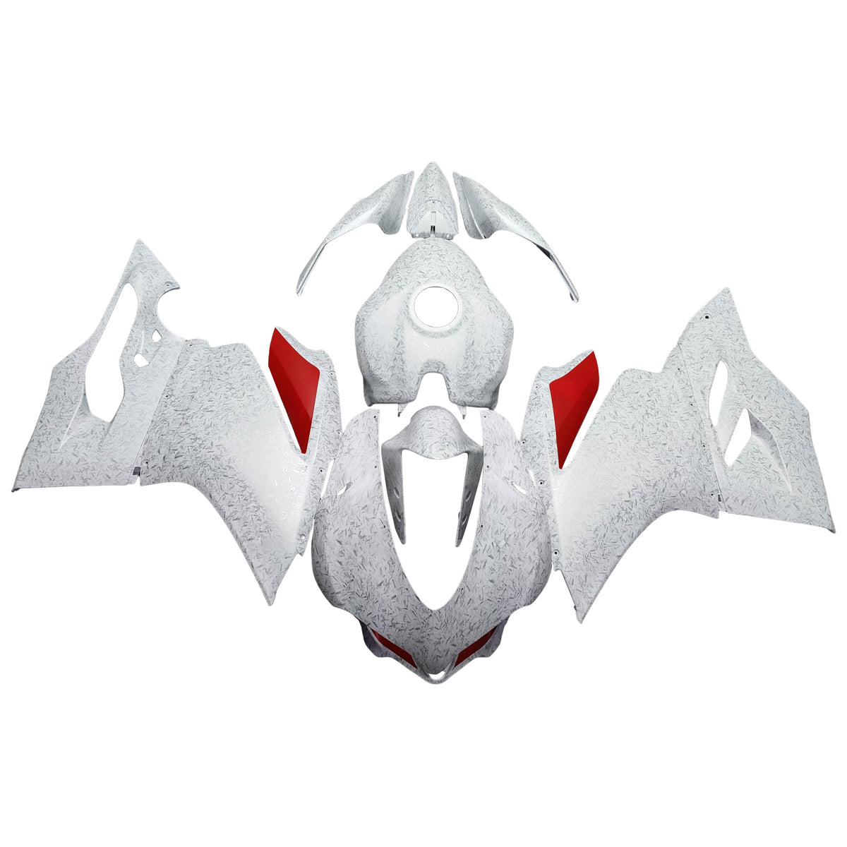 Amotopart 2015-2020 Ducati 959 Red White Fairing Kit