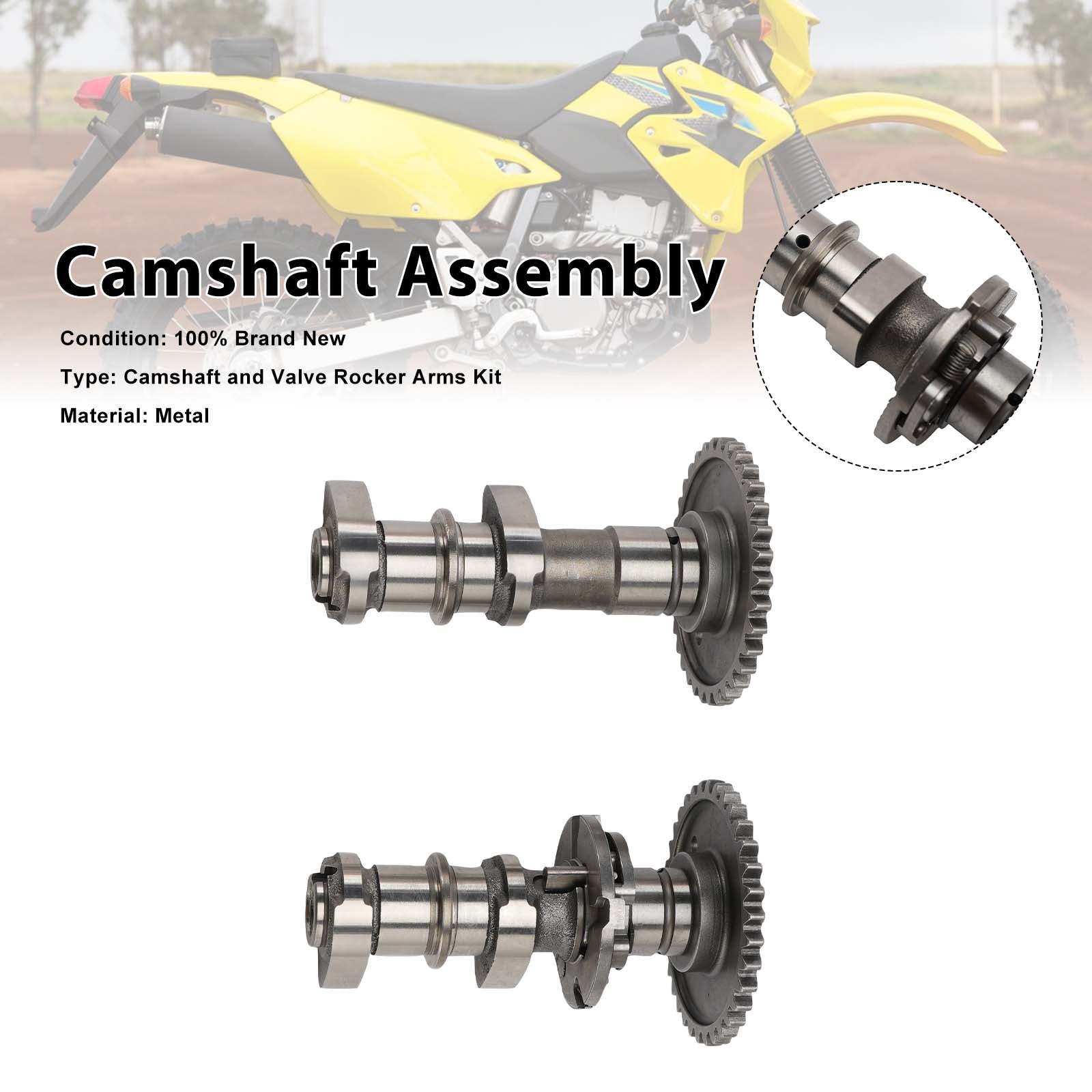 00-24 Suzuki DR-Z400E DRZ400 S SM Caltric udstødningsknastaksler